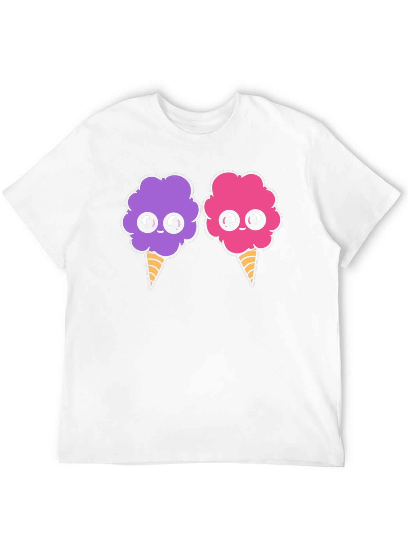 Cotton Candy Kawaii Graphic T-Shirt
