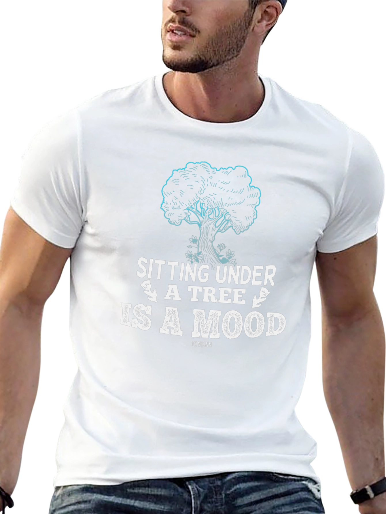 Sitting Under a Tree is a Mood Graphic Tee