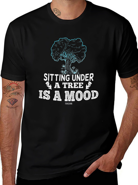 Sitting Under a Tree is a Mood Graphic Tee