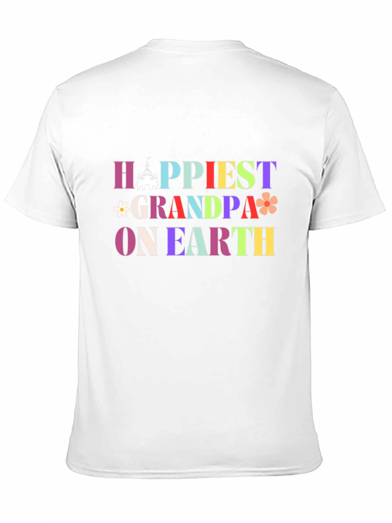 Happiest Grandpa on Earth Graphic T-Shirt