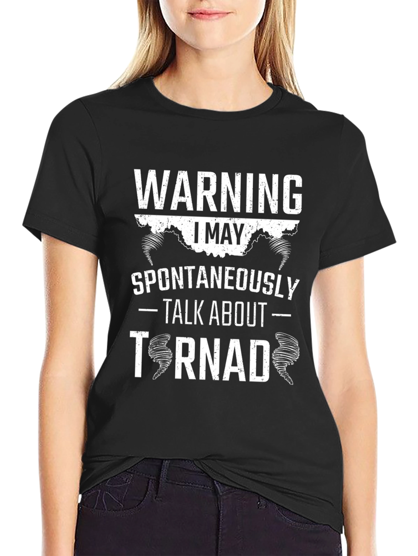 Warning: I May Spontaneously Talk About Tornadoes T-Shirt
