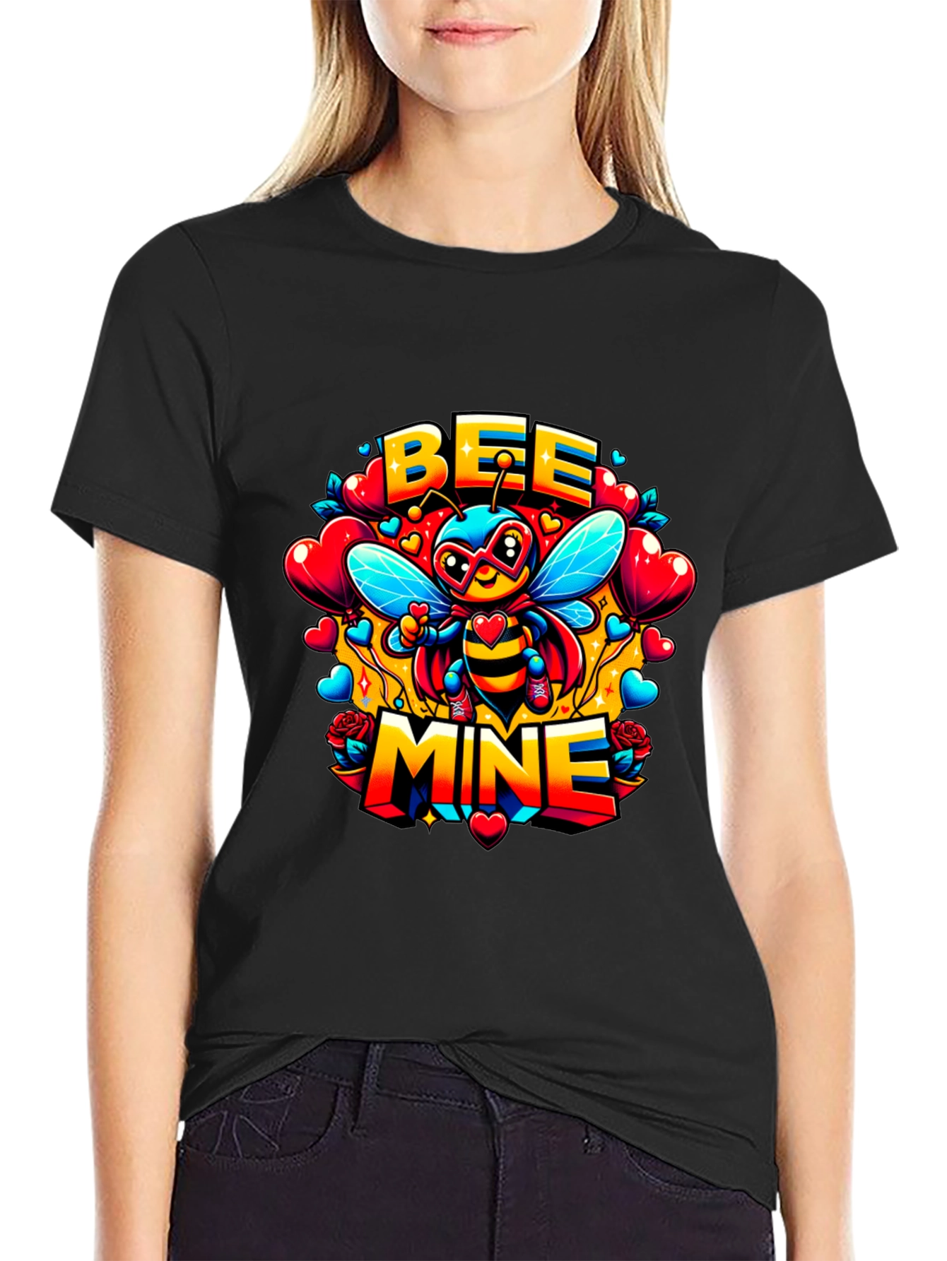 Bee Mine Valentines Day T-Shirt