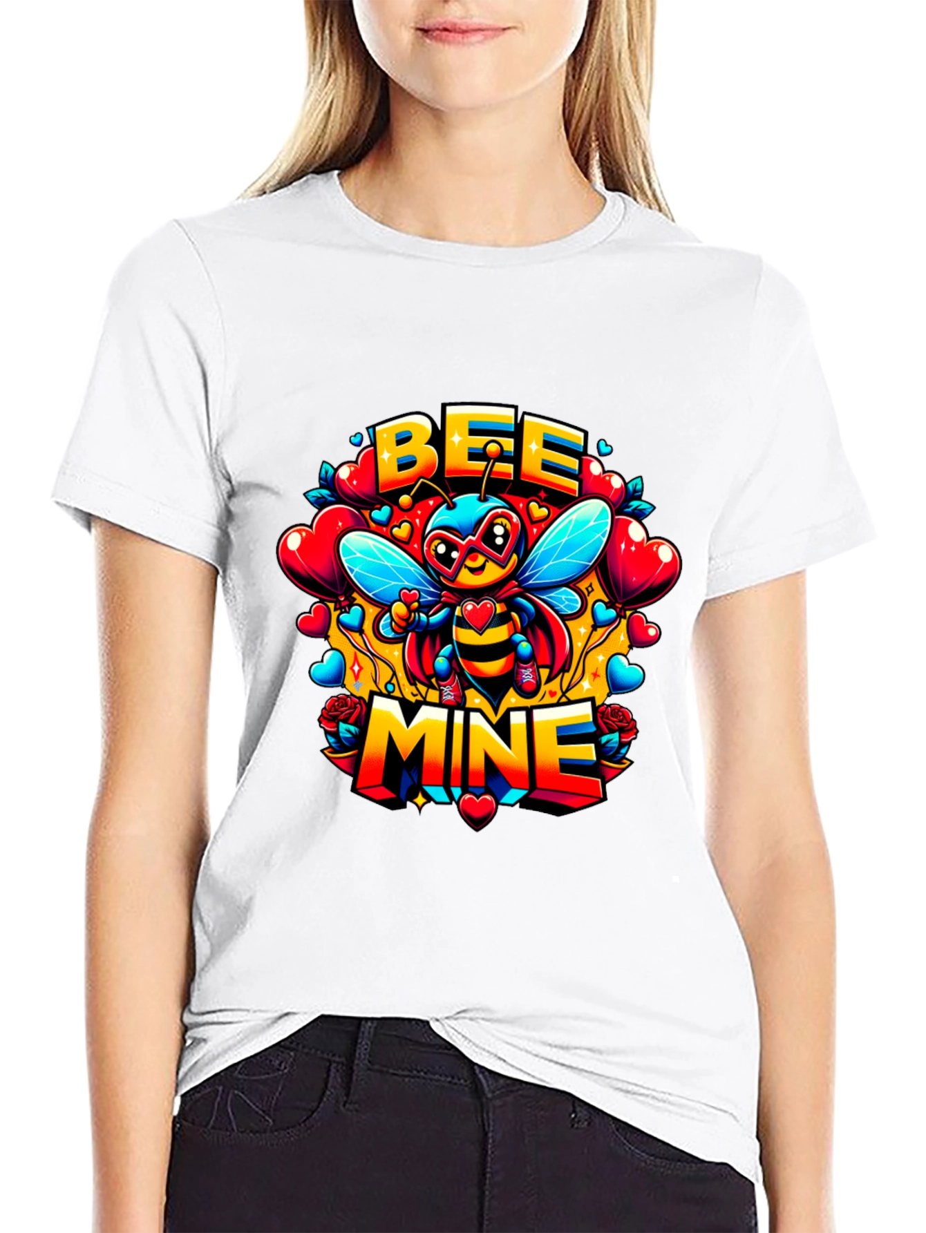 Bee Mine Valentines Day T-Shirt