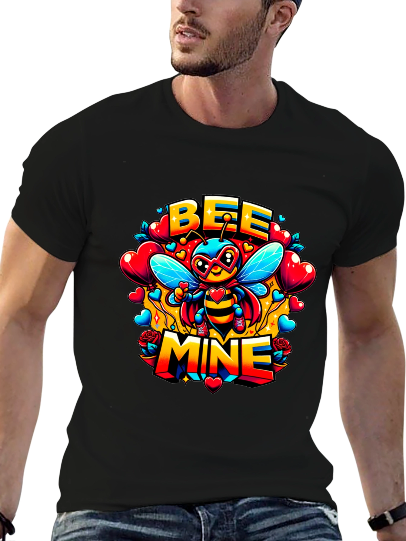 Bee Mine Valentines Day T-Shirt