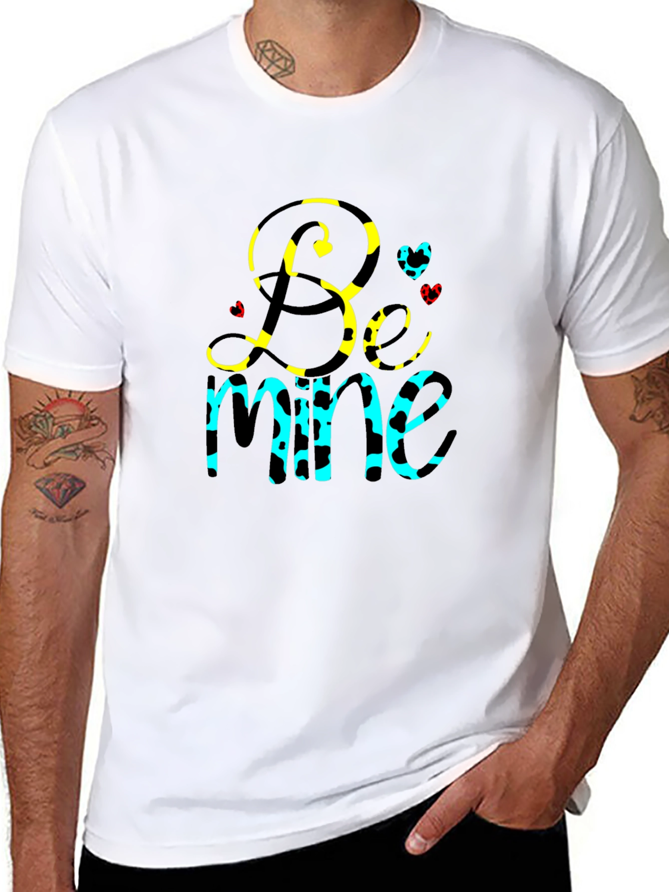 Be Mine Valentines Day Graphic Tee