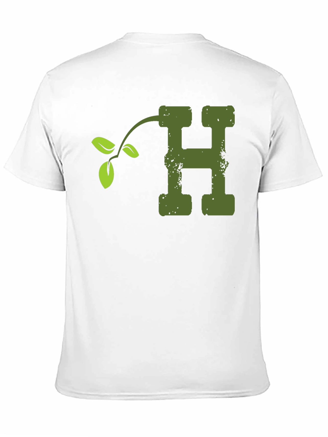 Nature Letter H T-Shirt - Soft Cotton Blend