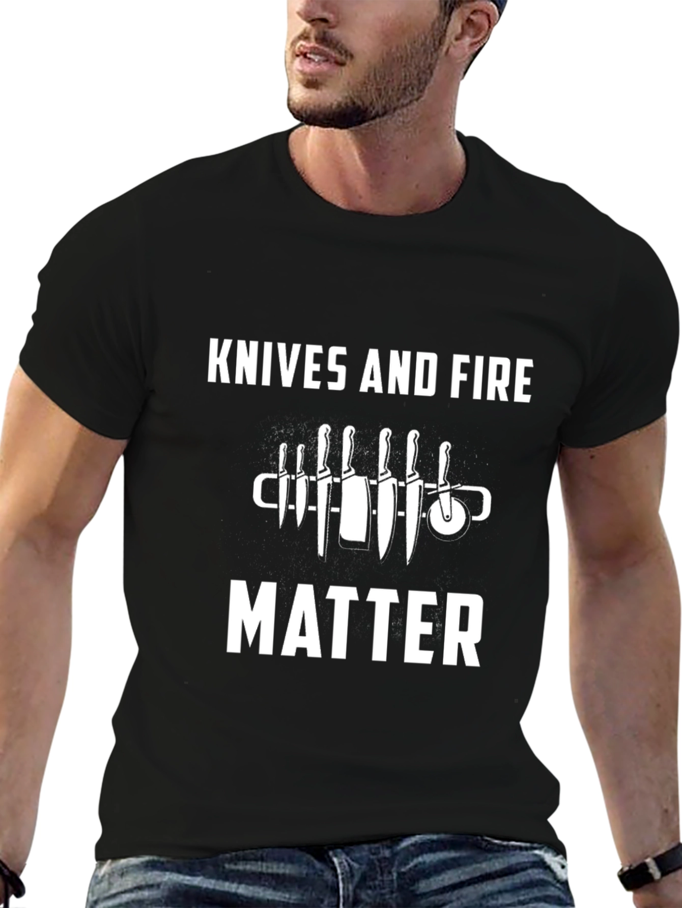 Knives and Fire Matter T-Shirt - Chefs Essential