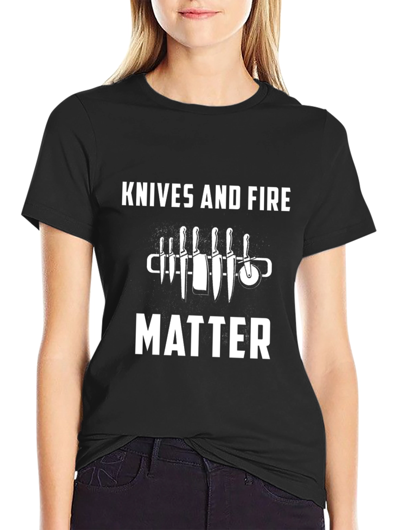 Knives and Fire Matter T-Shirt - Chefs Essential