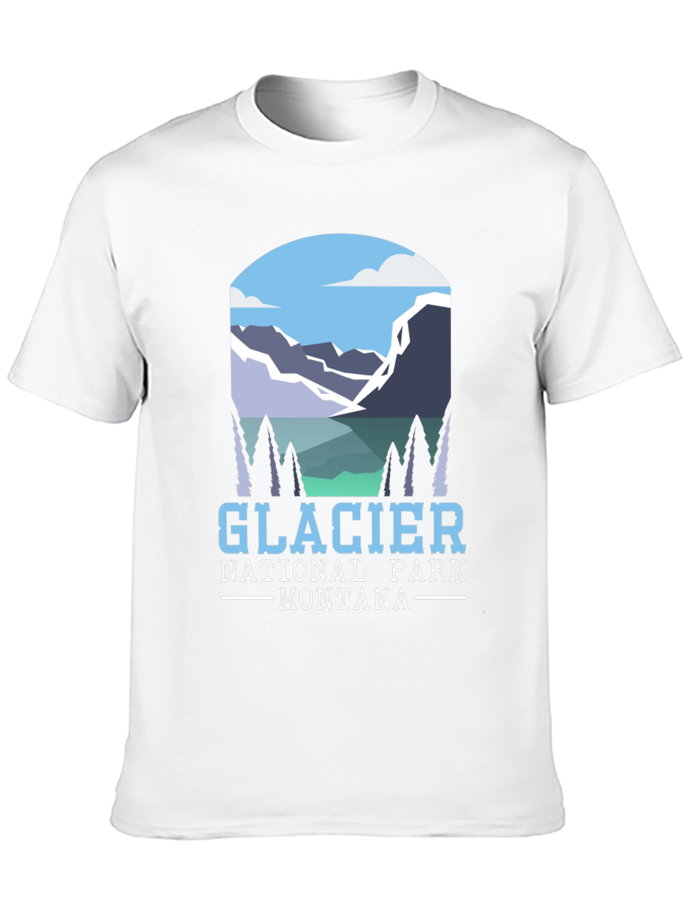 Glacier National Park Montana T-Shirt