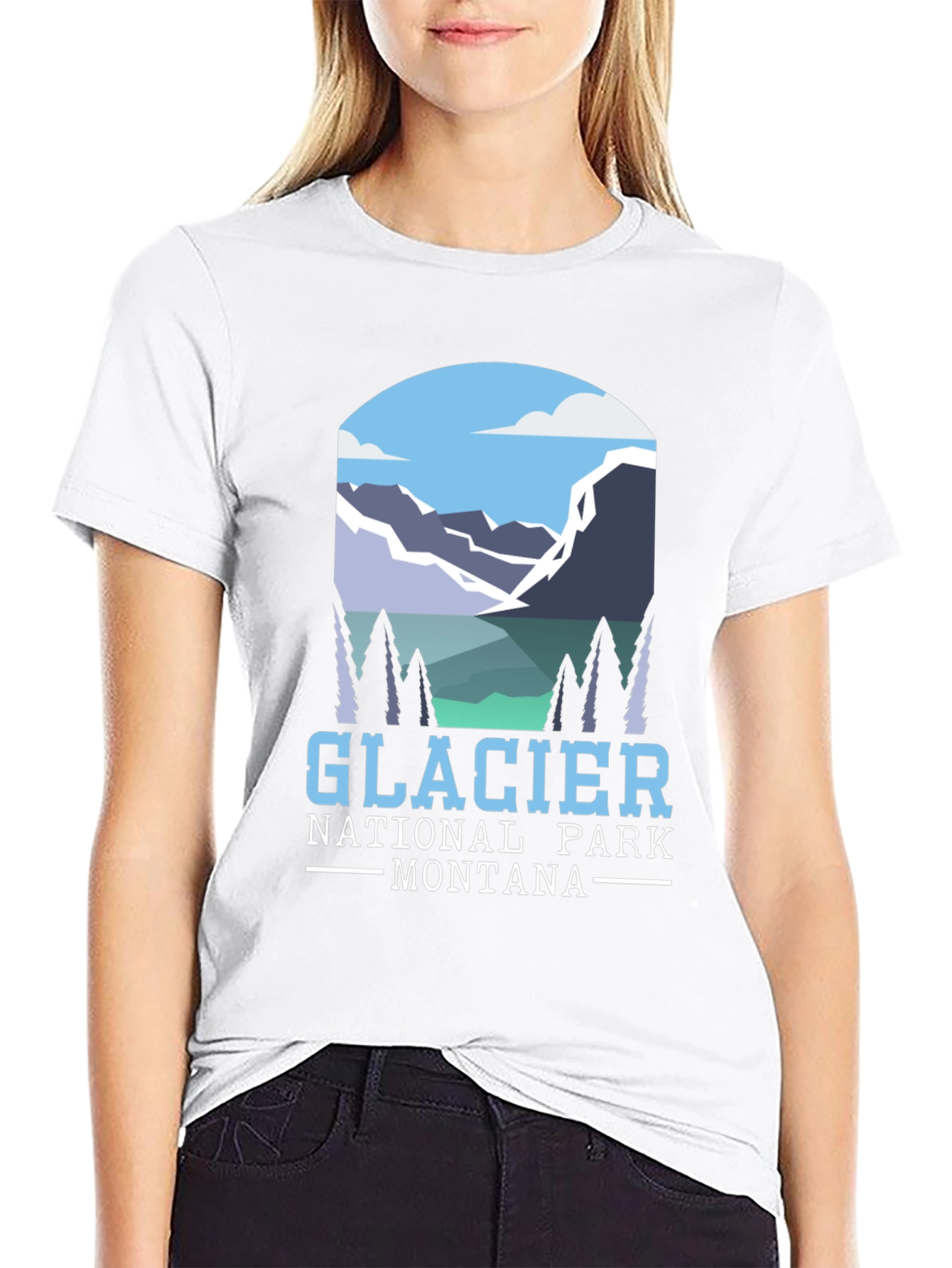 Glacier National Park Montana T-Shirt
