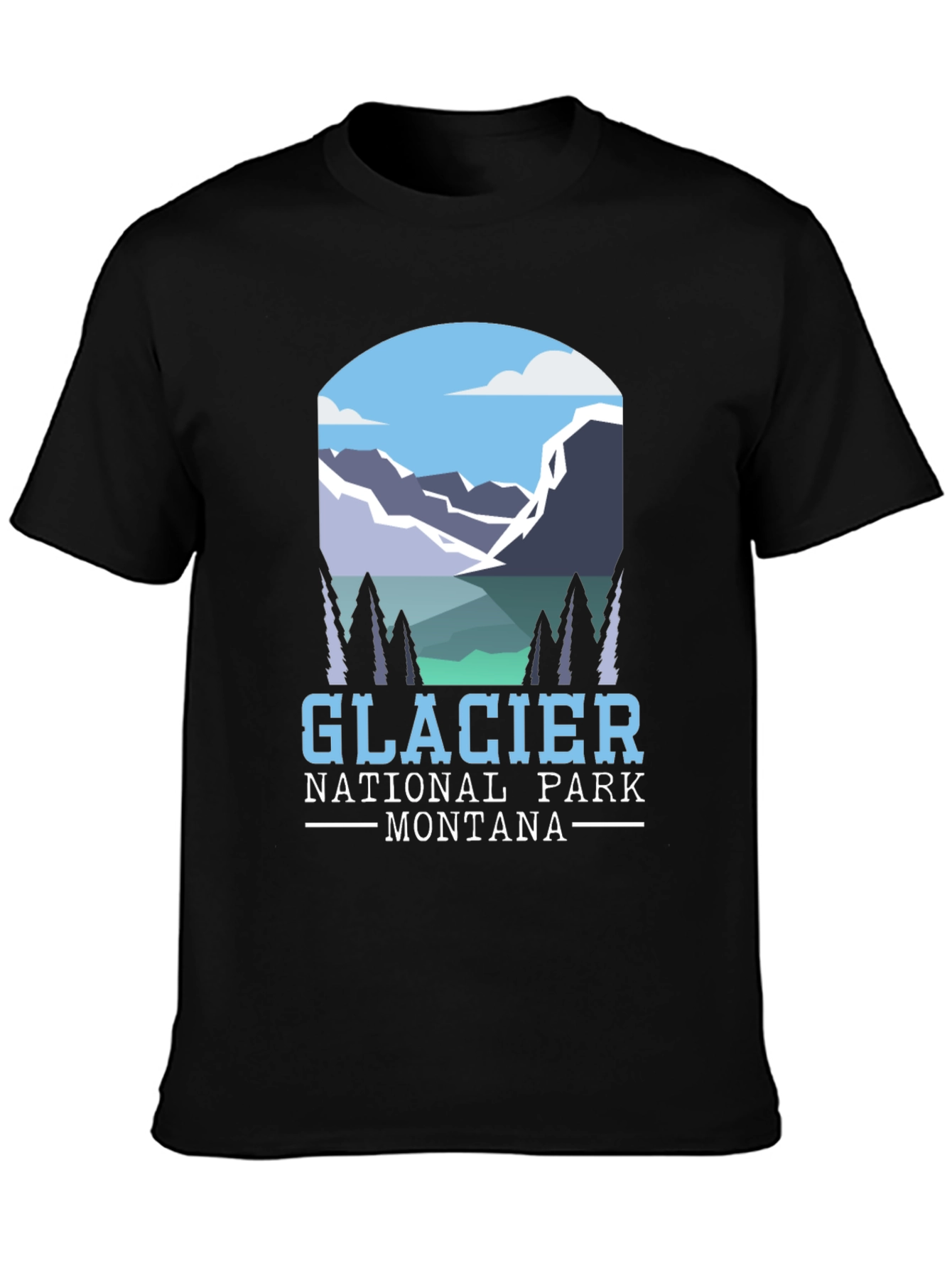 Glacier National Park Montana T-Shirt
