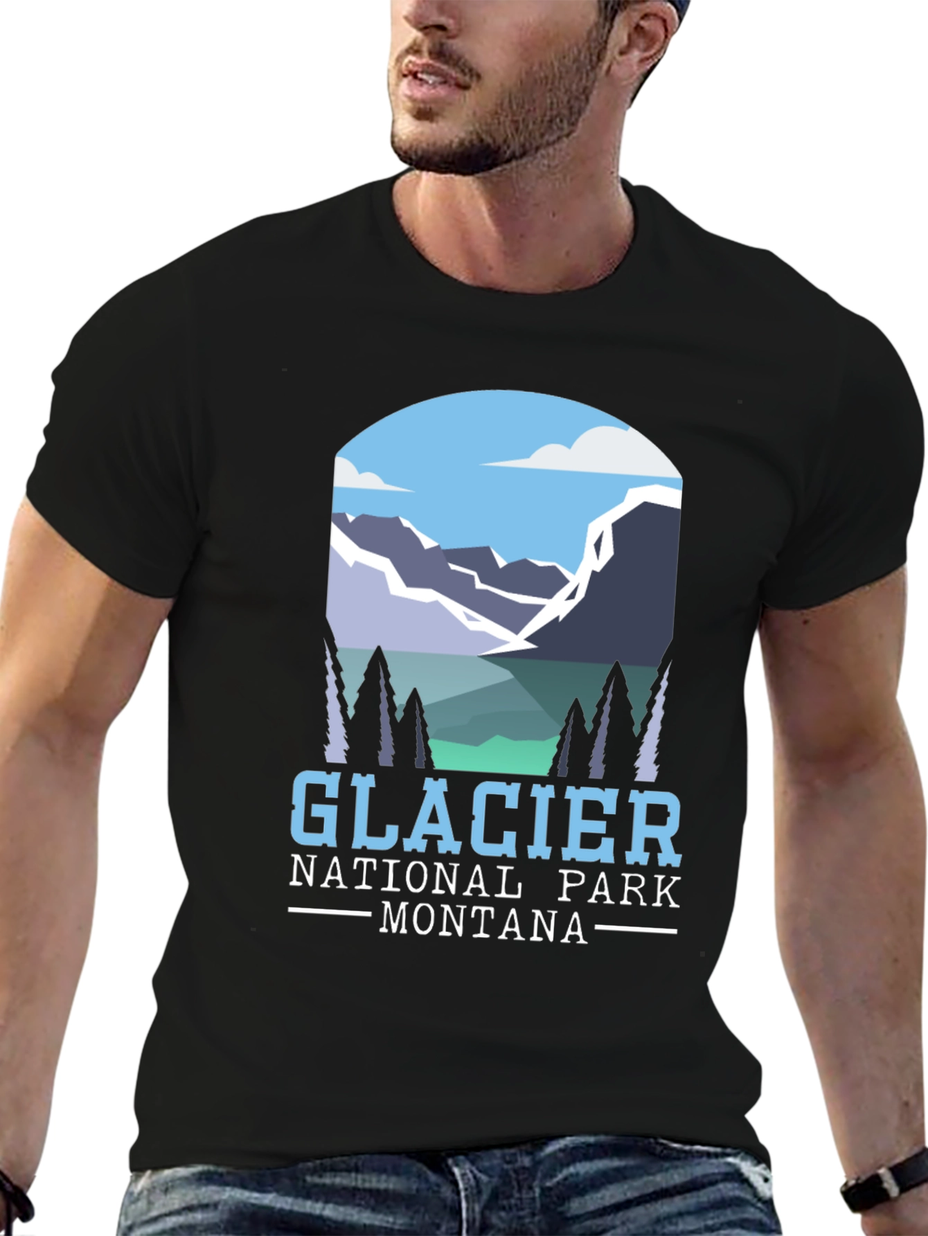 Glacier National Park Montana T-Shirt