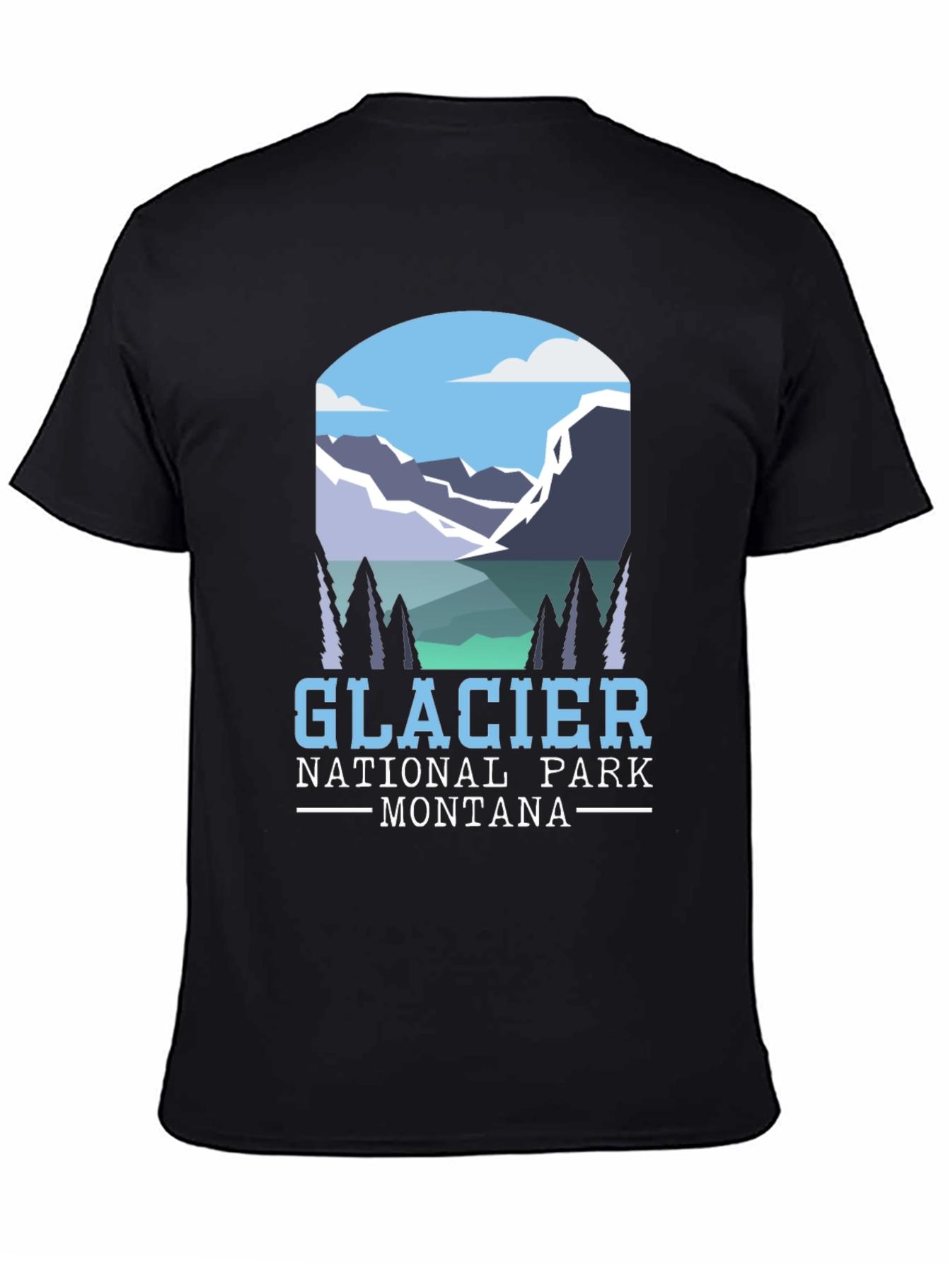 Glacier National Park Montana T-Shirt