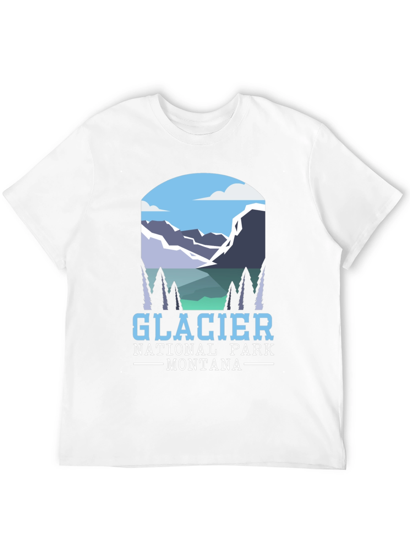 Glacier National Park Montana T-Shirt