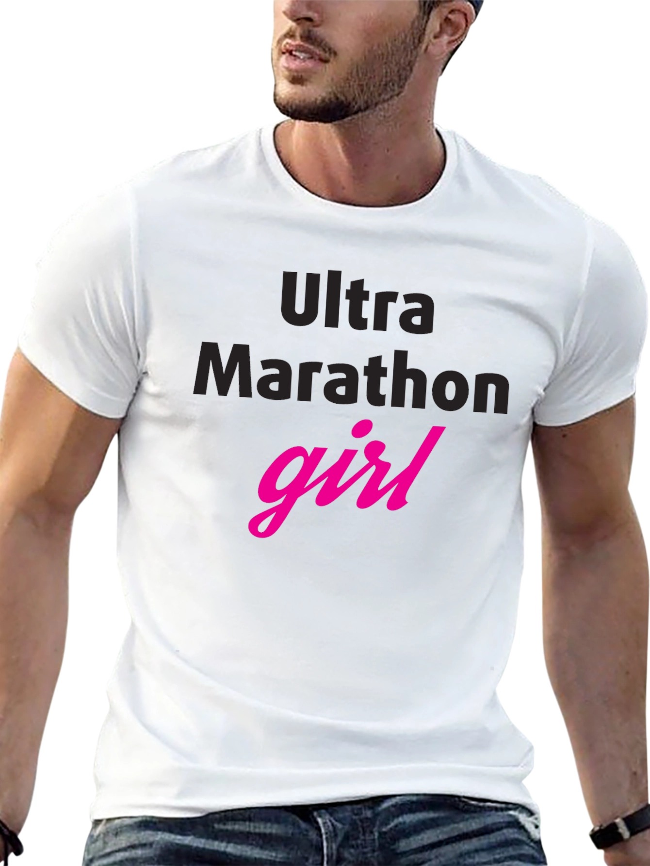 Ultra Marathon Girl Black T-Shirt