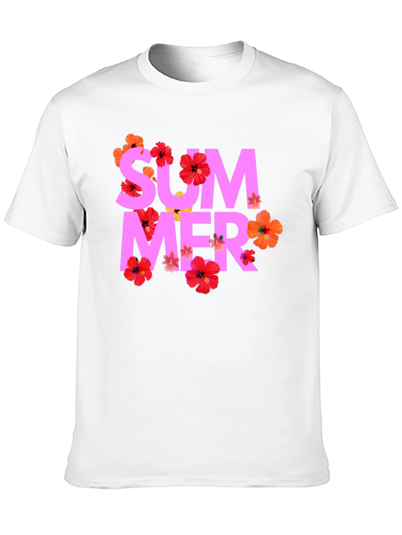 Summer Floral Graphic Tee