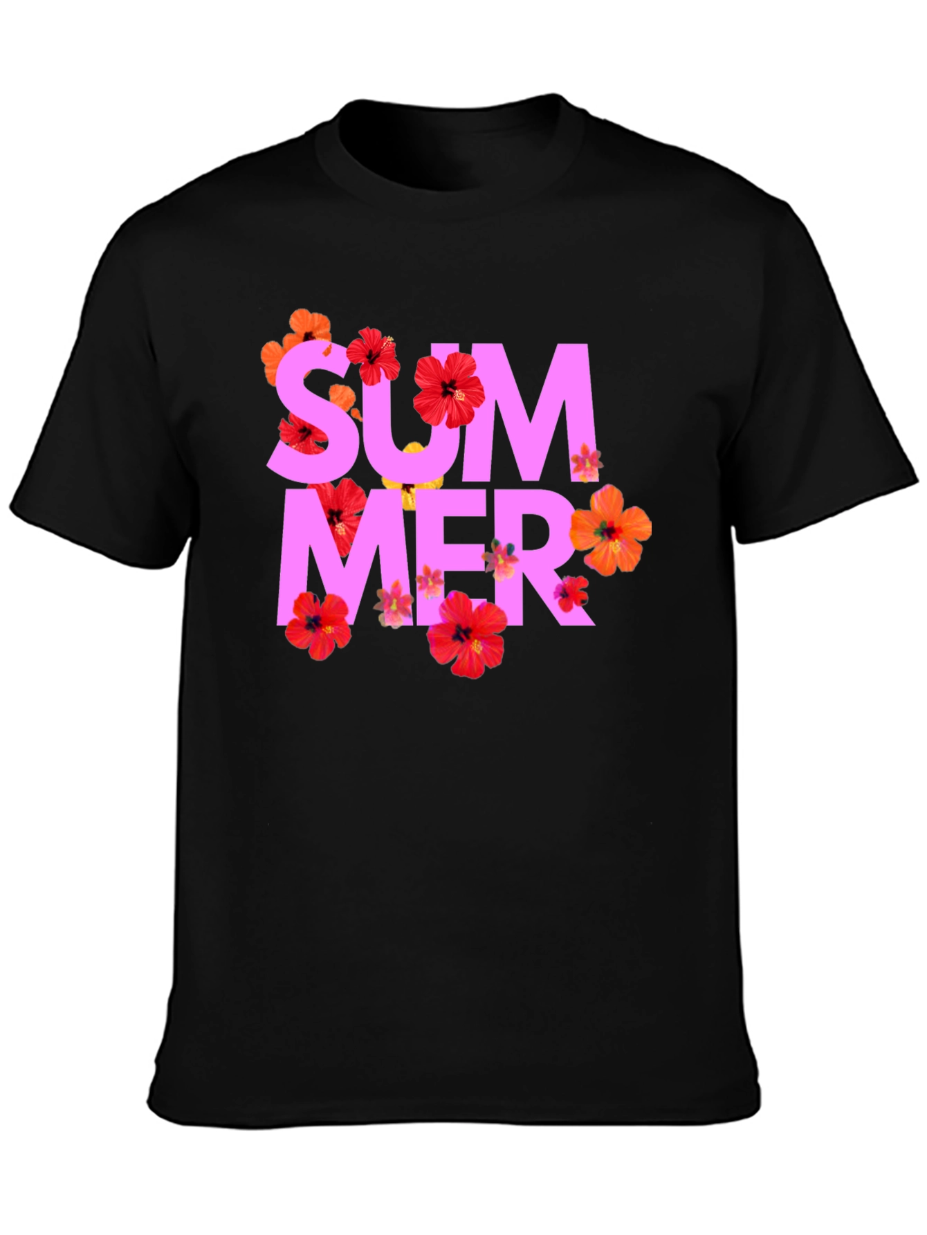 Summer Floral Graphic Tee