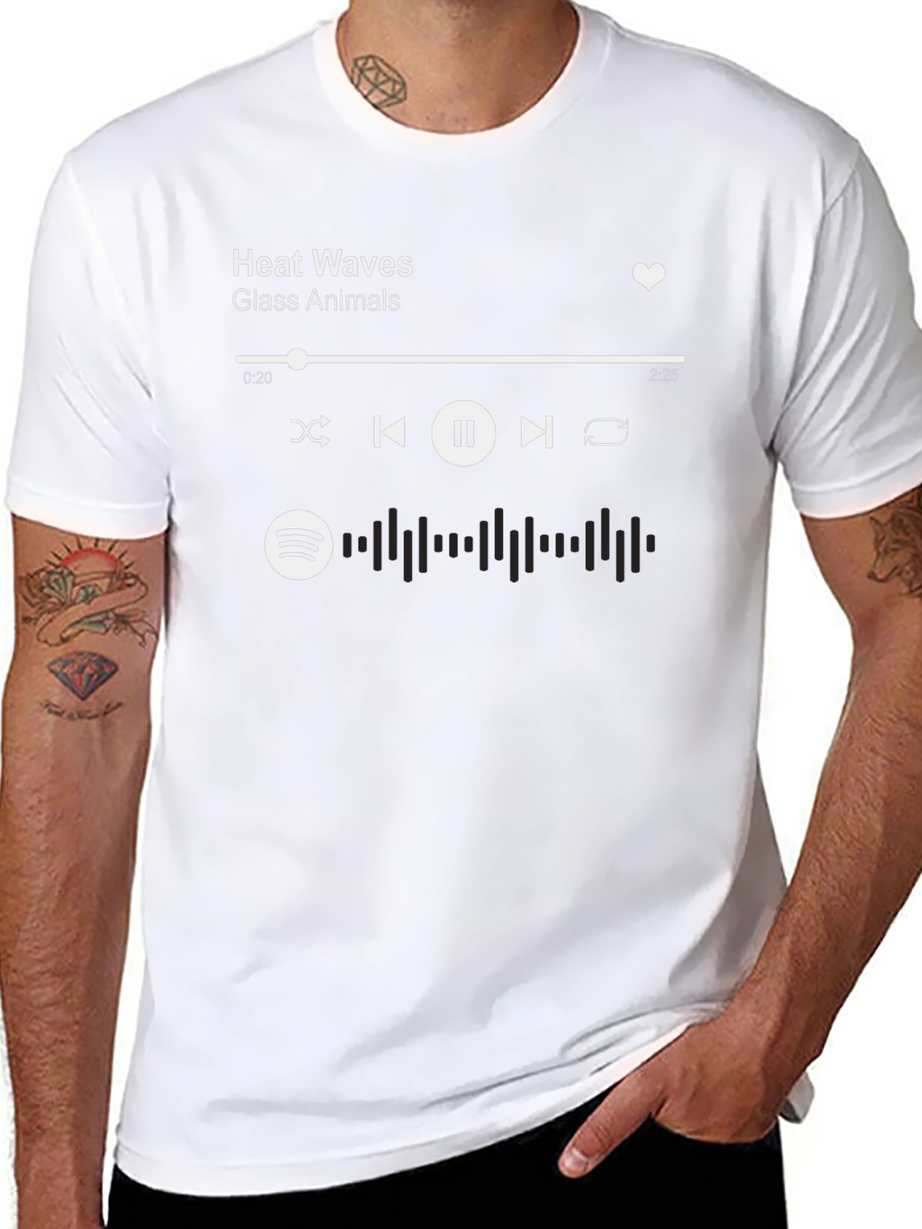 Heat Waves Spotify T-Shirt