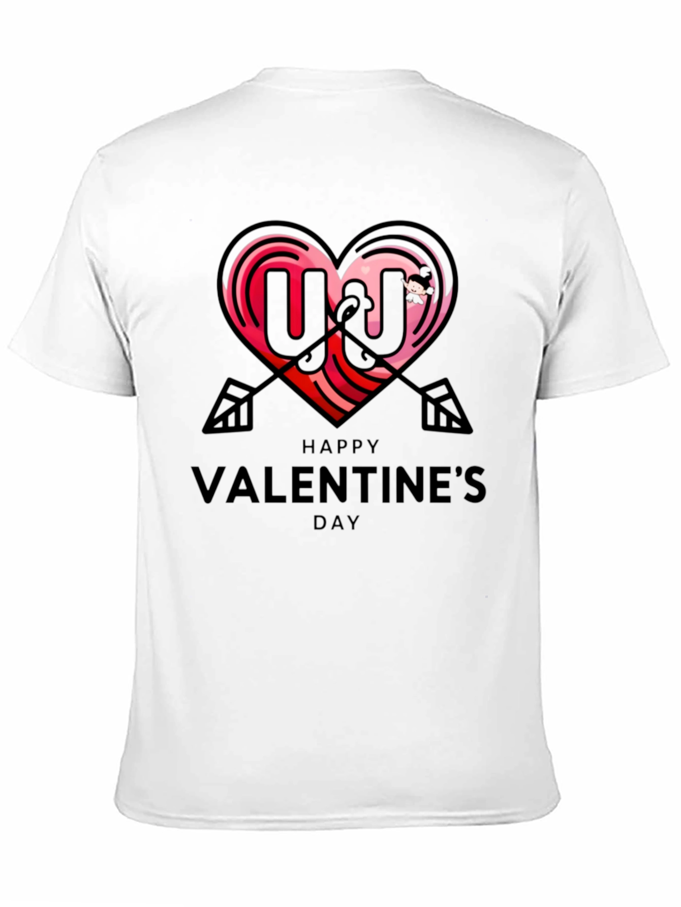 Happy Valentines Day Graphic T-Shirt