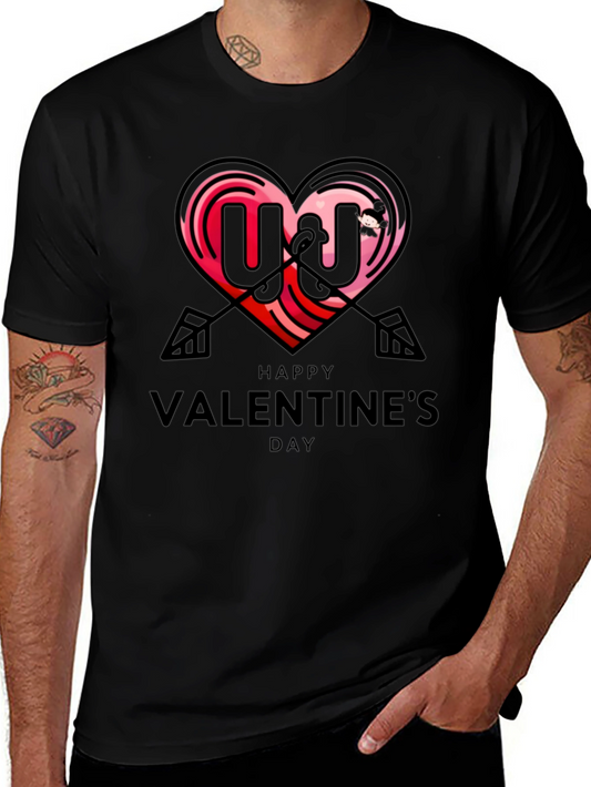 Happy Valentines Day Graphic T-Shirt