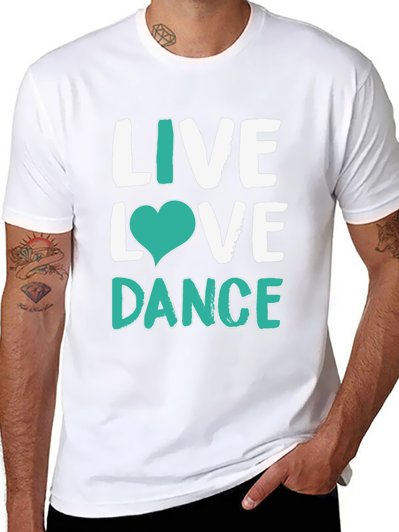 Live Love Dance Graphic Tee