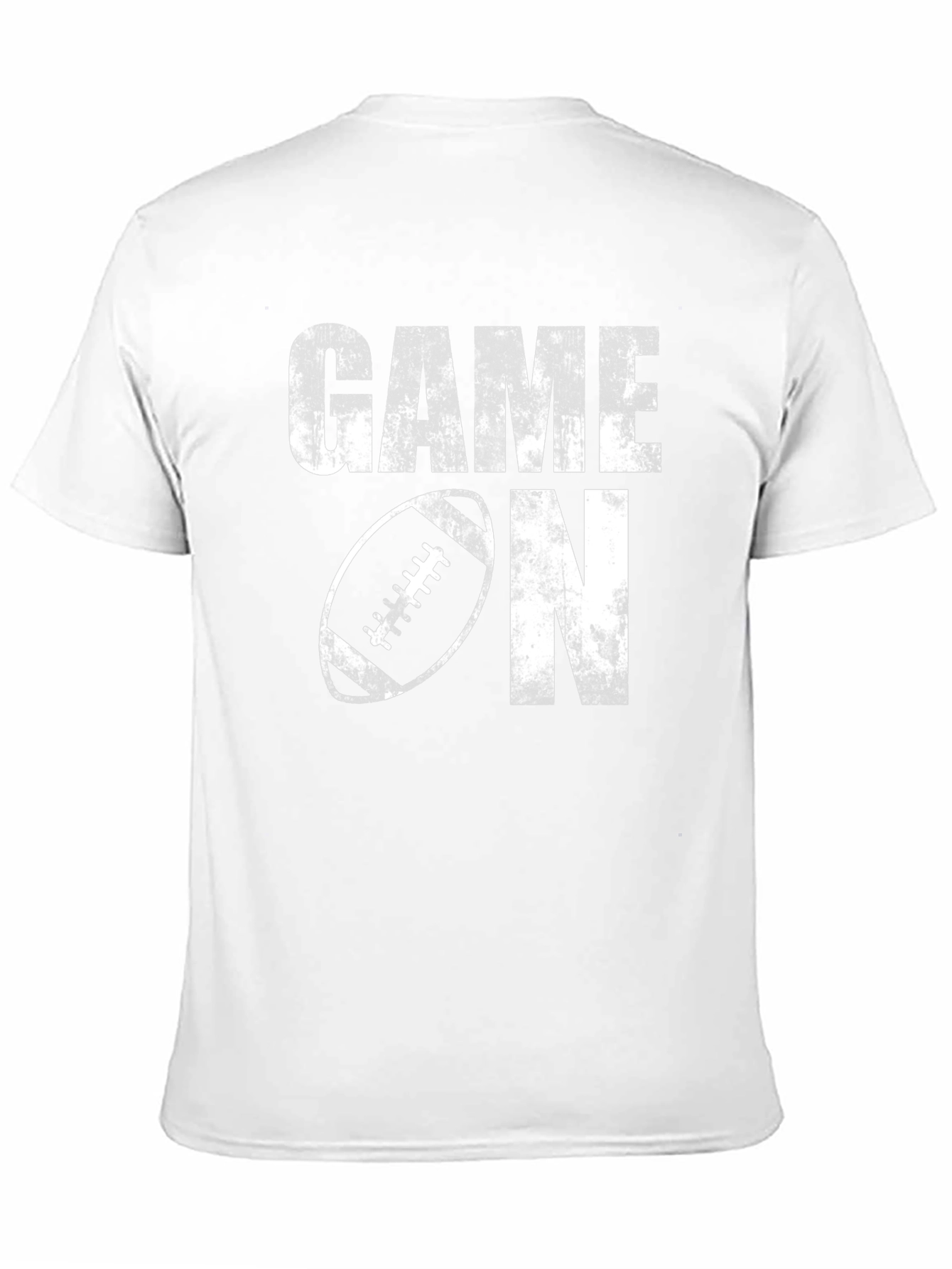 Game On Football Graphic Tee - Black