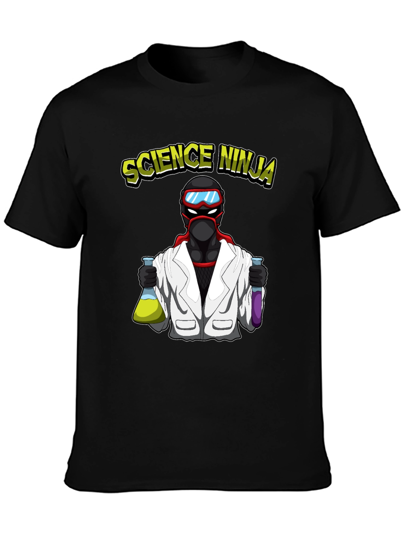 Science Ninja T-Shirt - Geeky Cool Design
