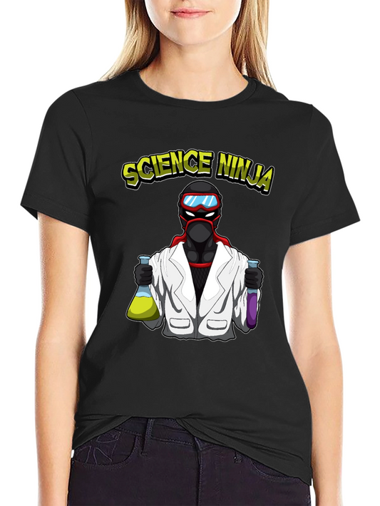 Science Ninja T-Shirt - Geeky Cool Design