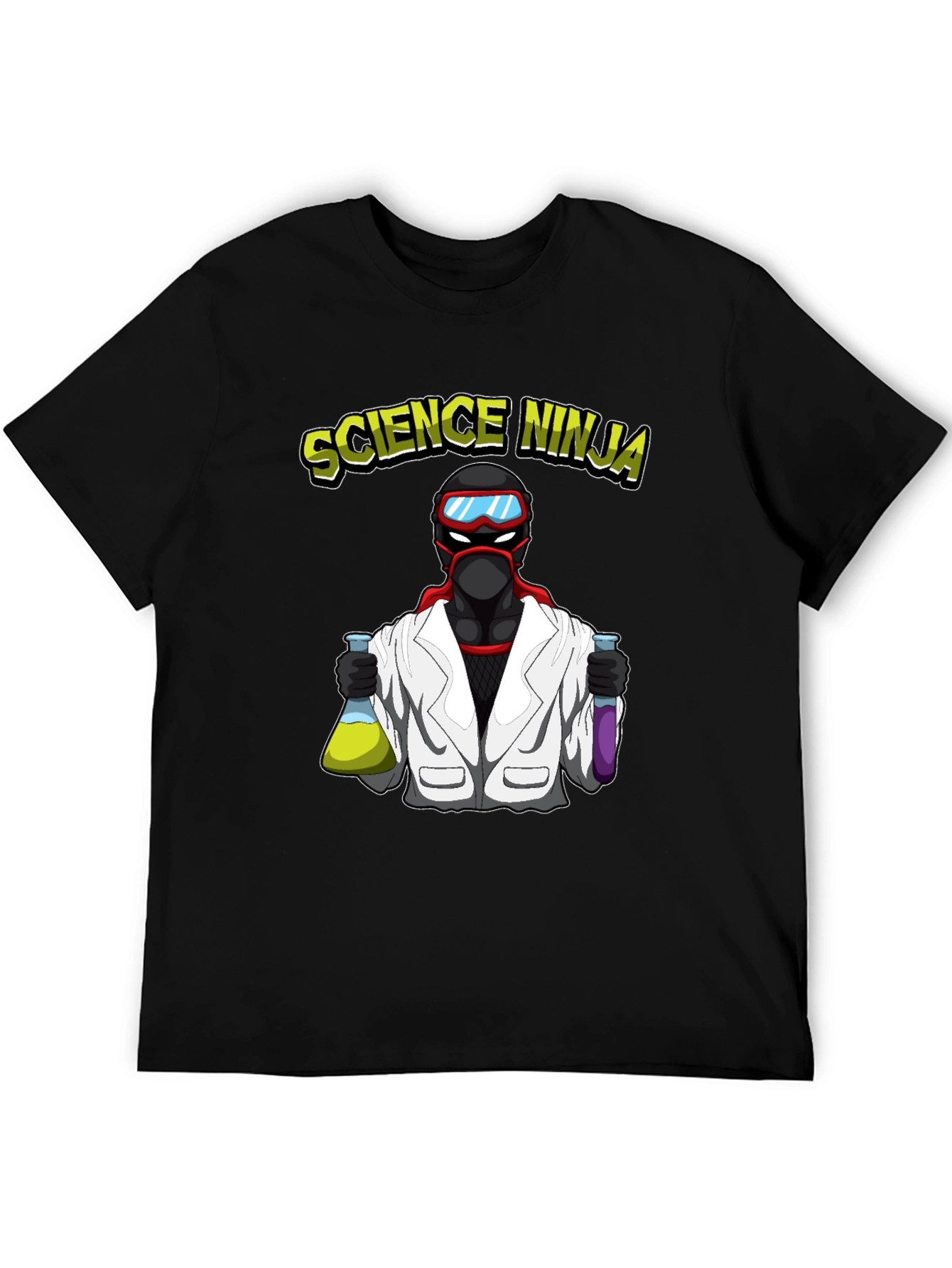 Science Ninja T-Shirt - Geeky Cool Design