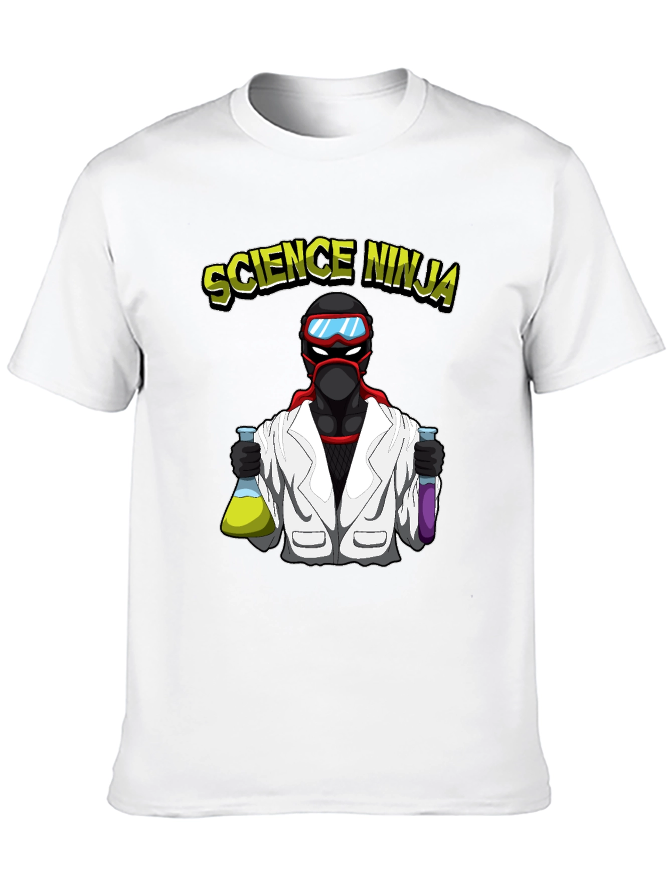 Science Ninja T-Shirt - Geeky Cool Design