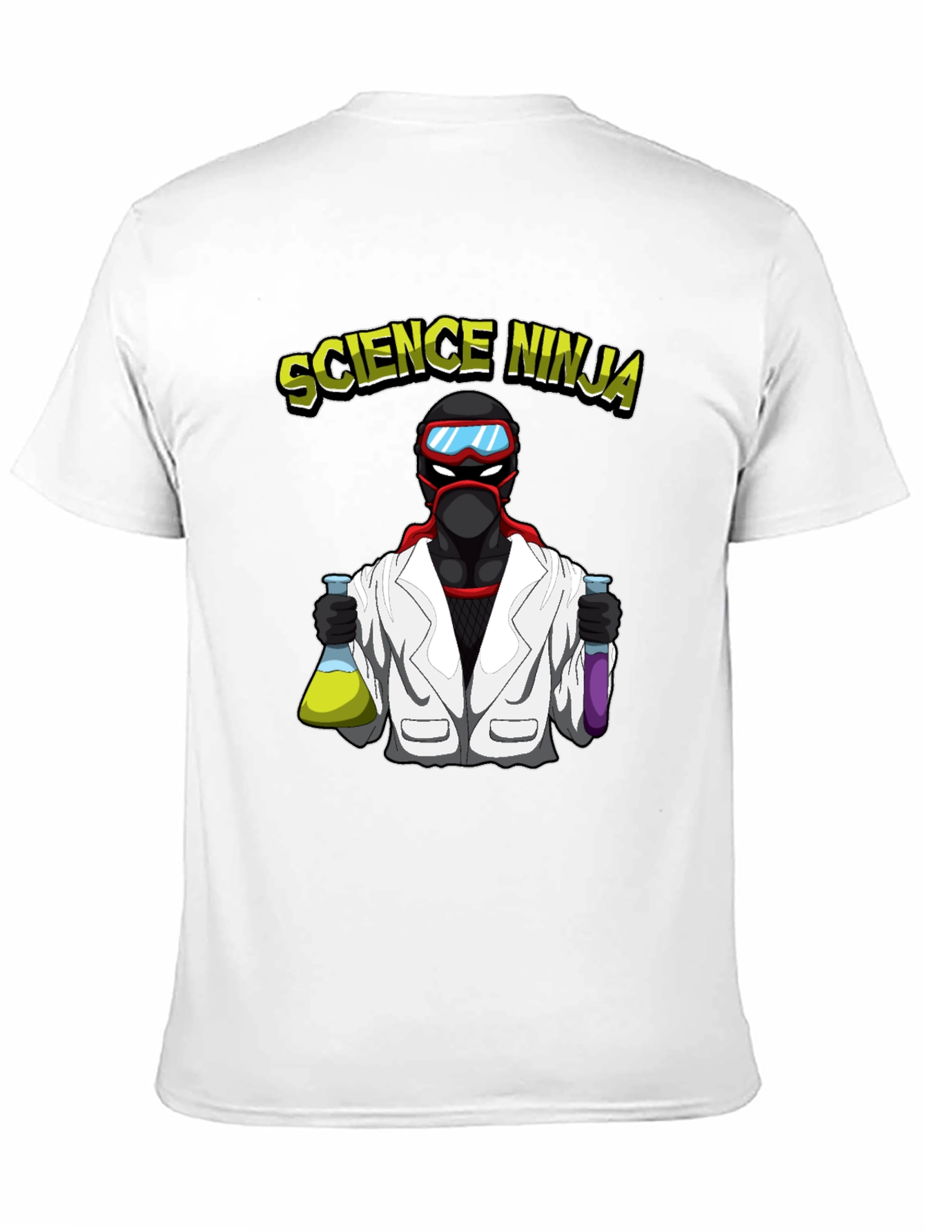 Science Ninja T-Shirt - Geeky Cool Design