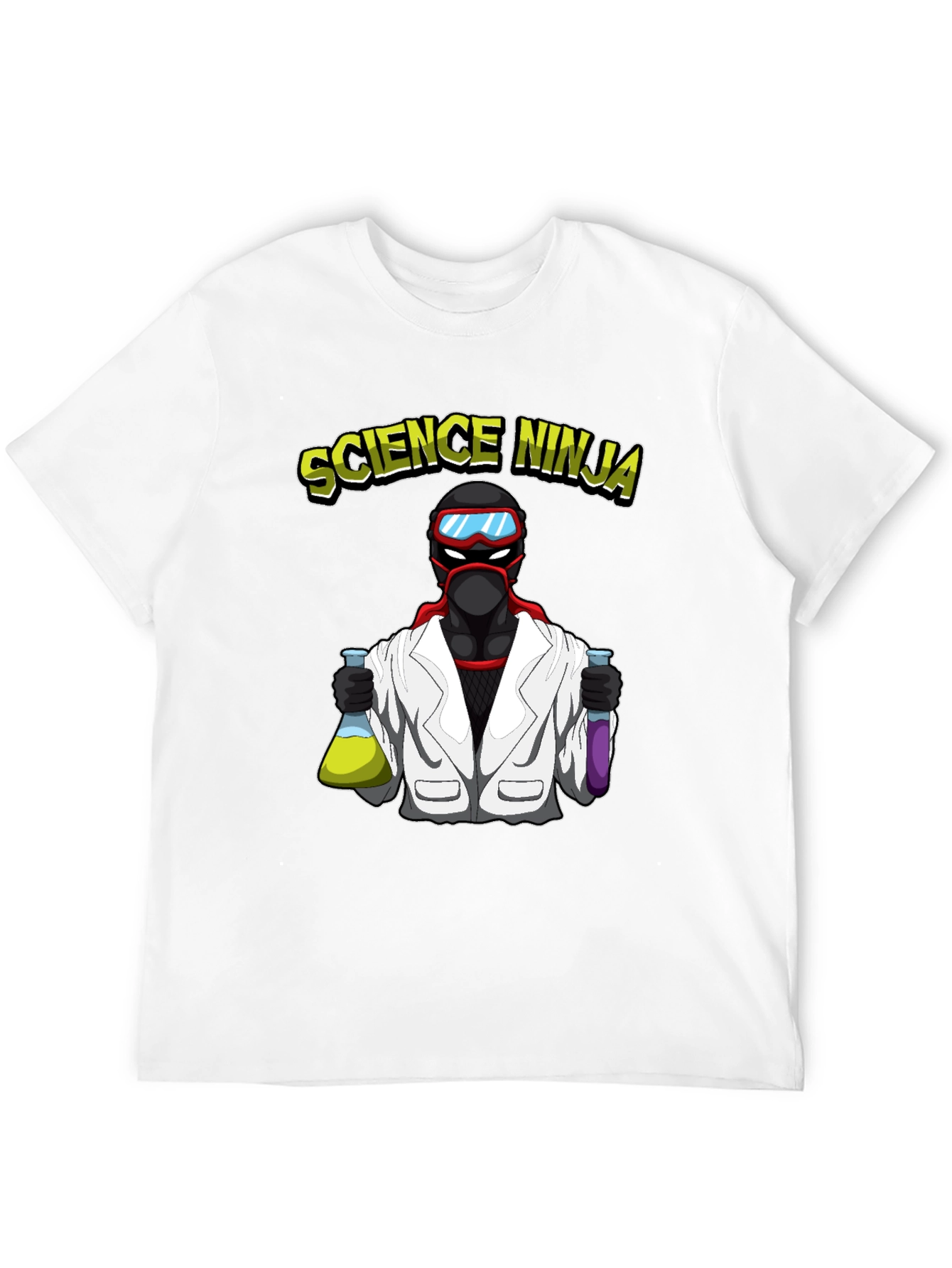 Science Ninja T-Shirt - Geeky Cool Design