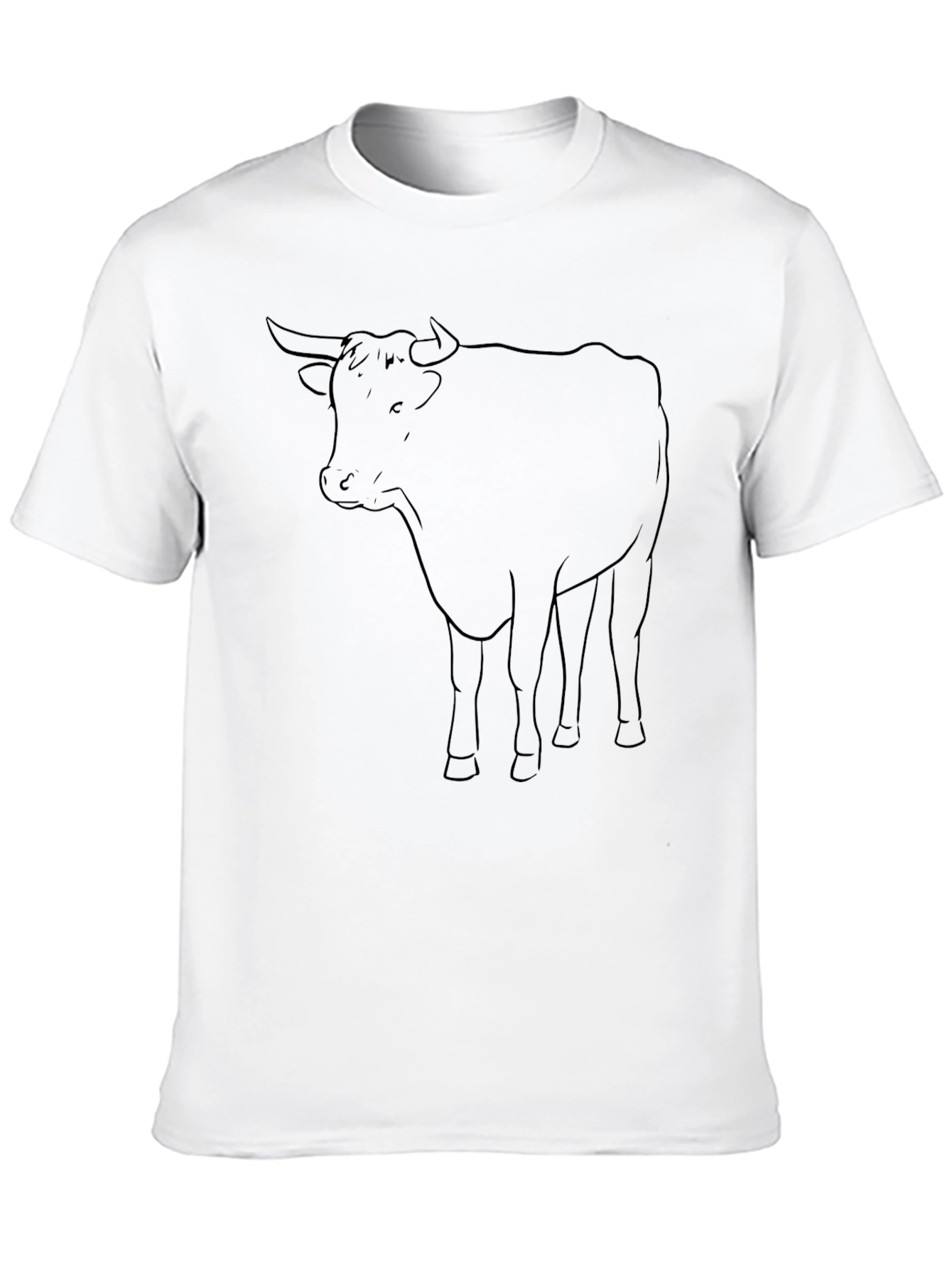 Bull Graphic Tee - Mens Black T-Shirt