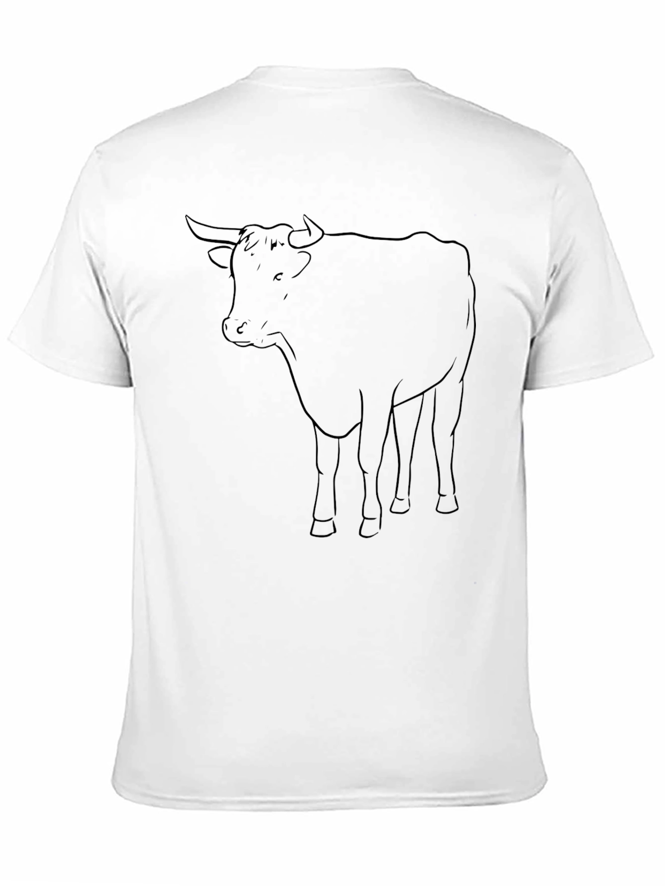 Bull Graphic Tee - Mens Black T-Shirt