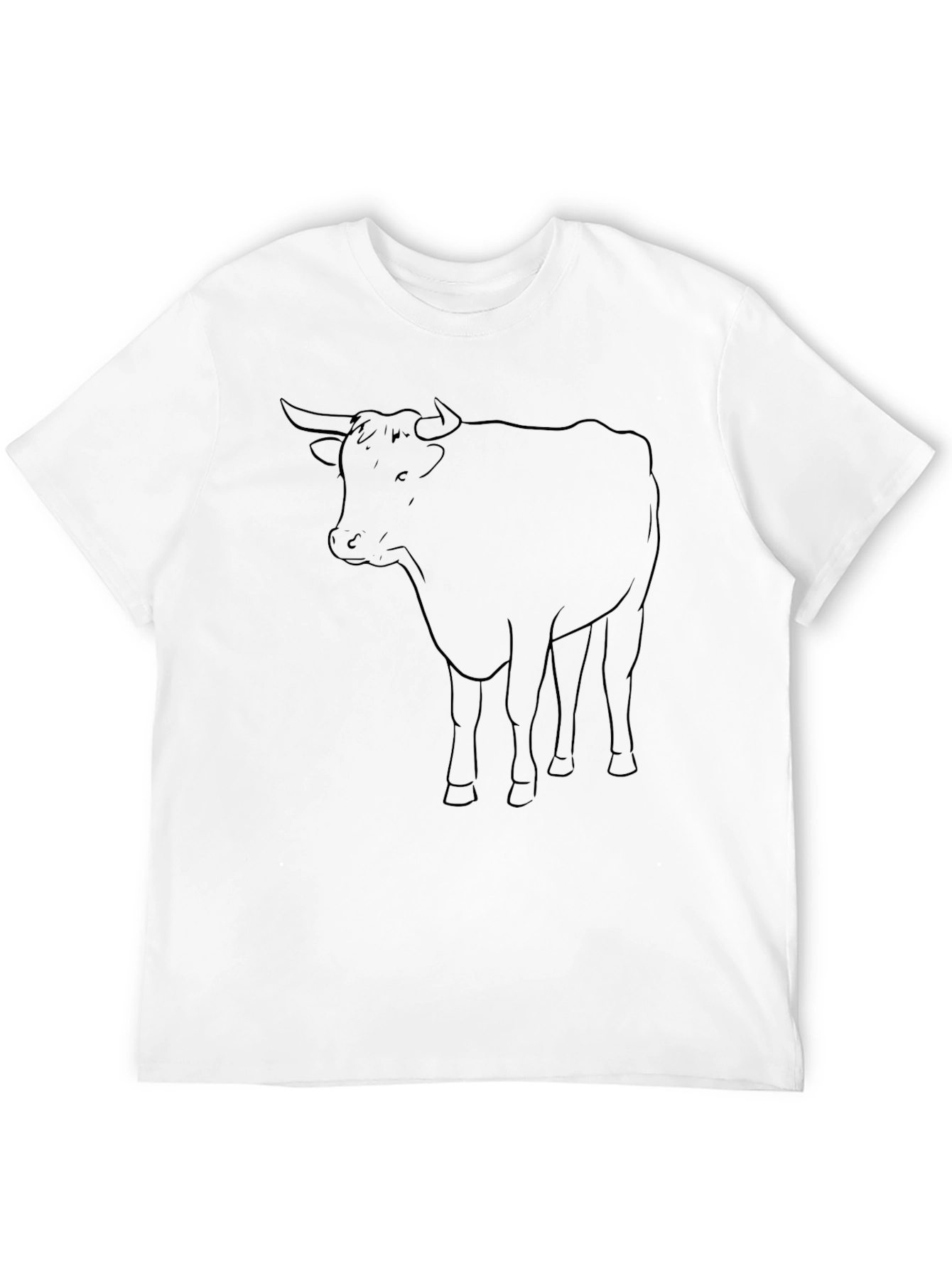 Bull Graphic Tee - Mens Black T-Shirt