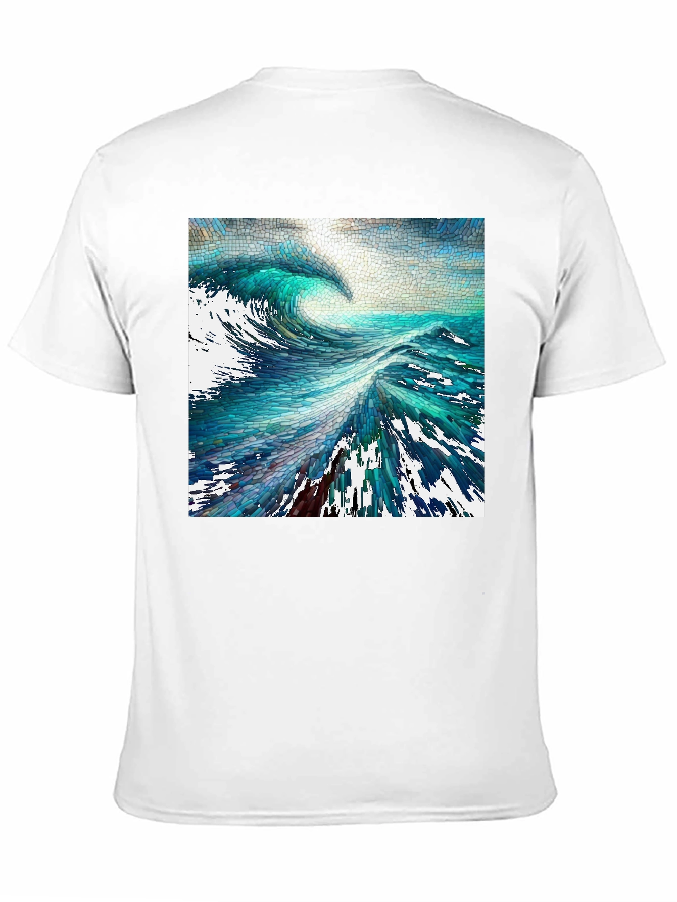 Ocean Wave Art Graphic Tee