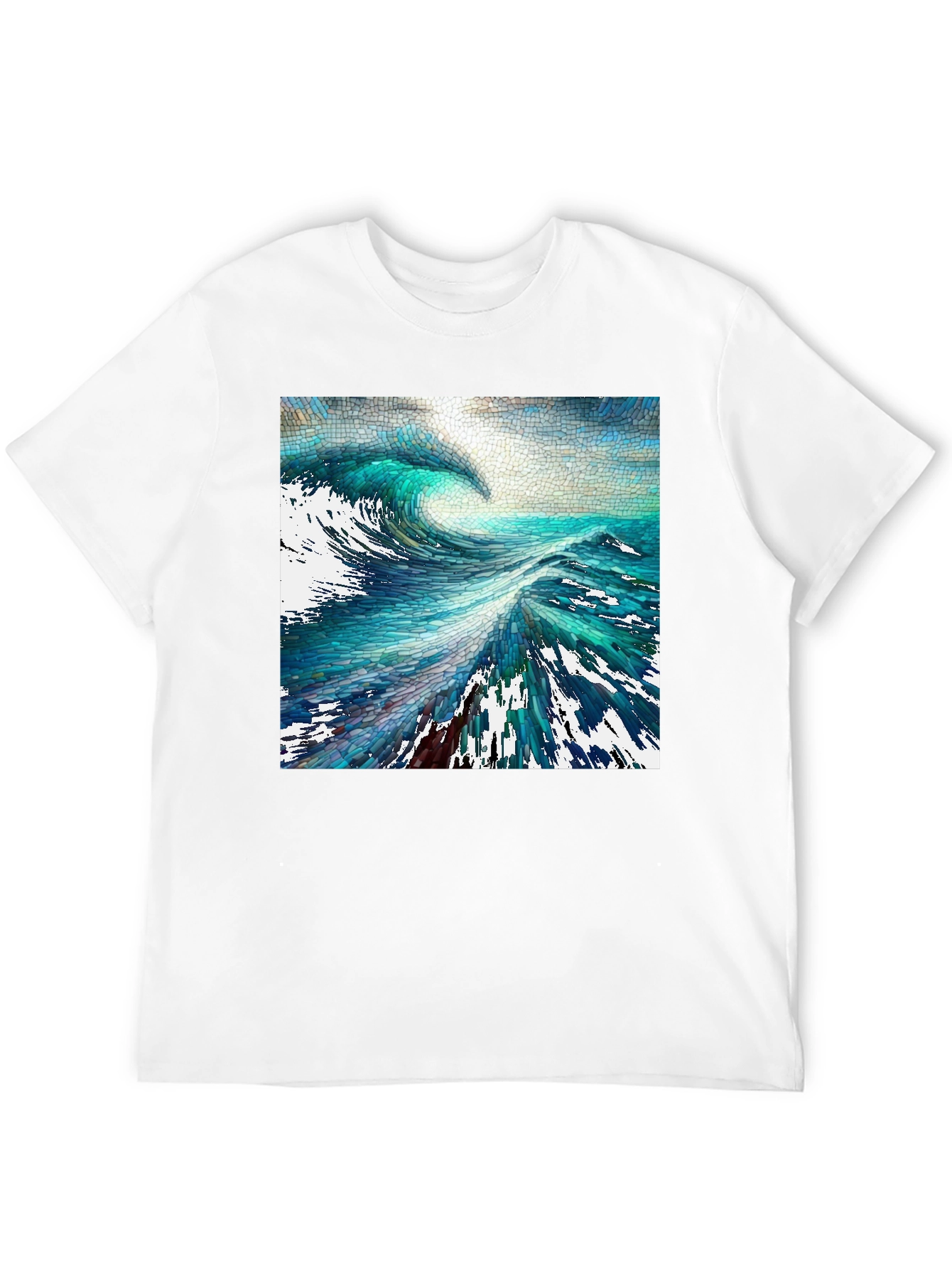 Ocean Wave Art Graphic Tee