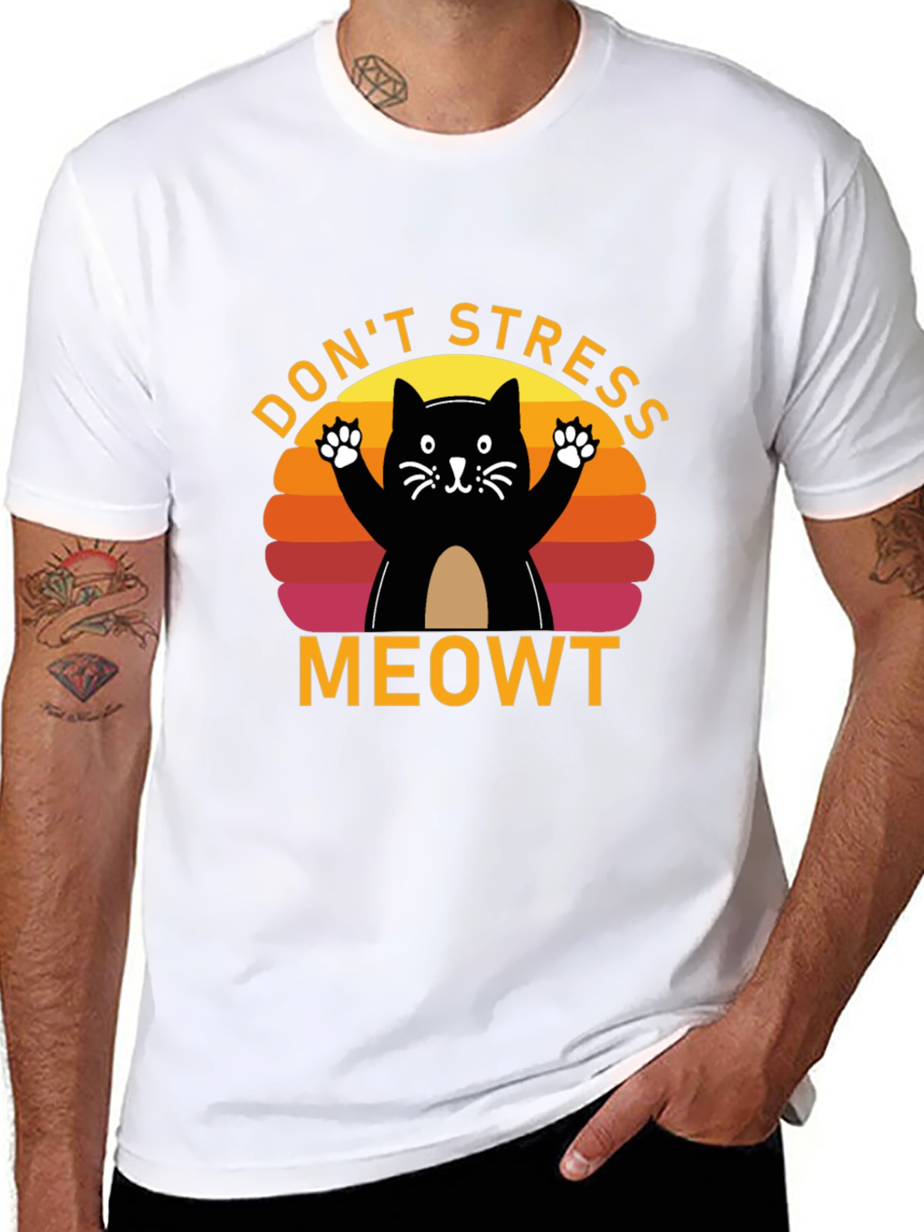 Dont Stress Meowt Cat T-Shirt