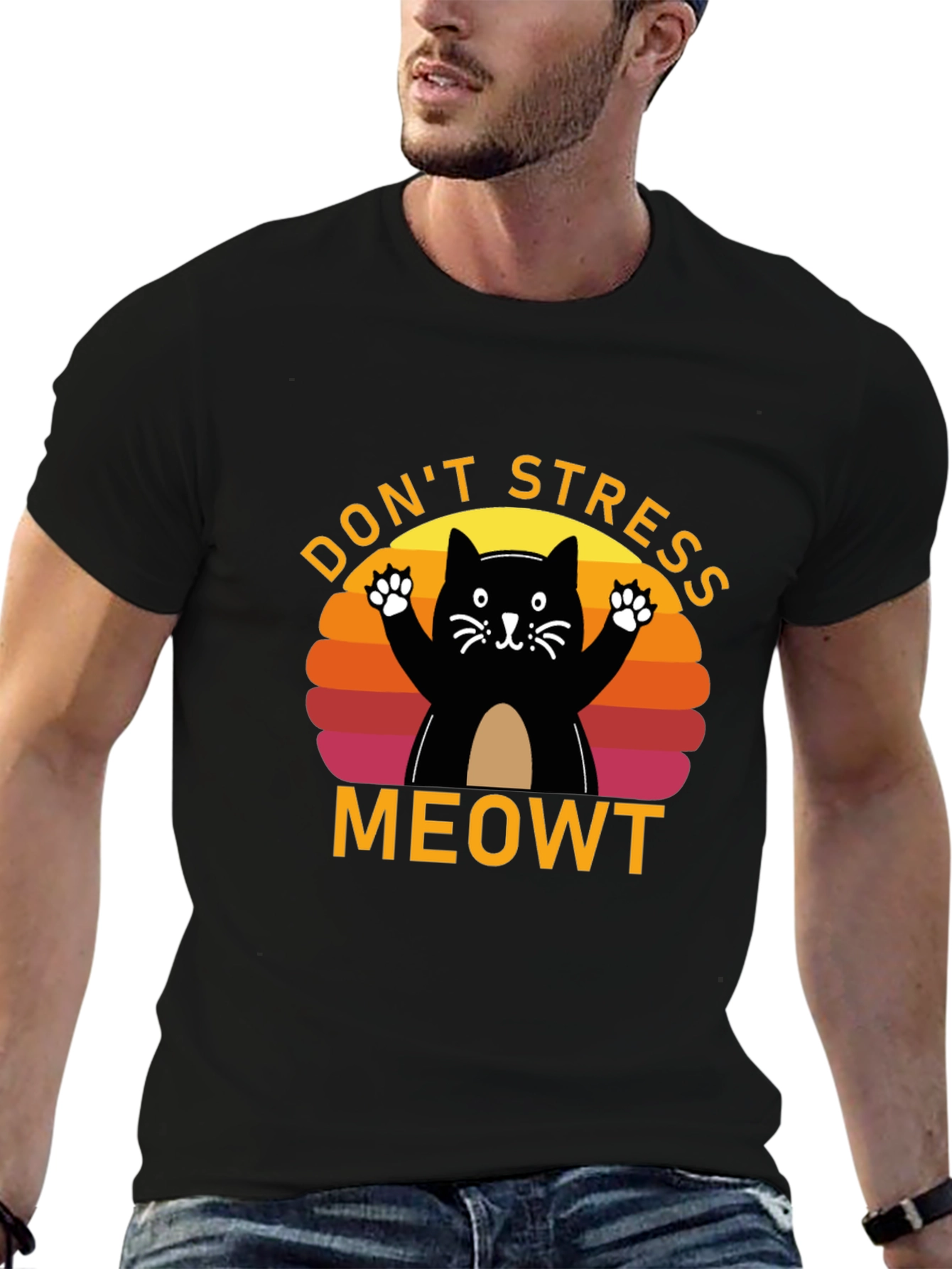 Dont Stress Meowt Cat T-Shirt