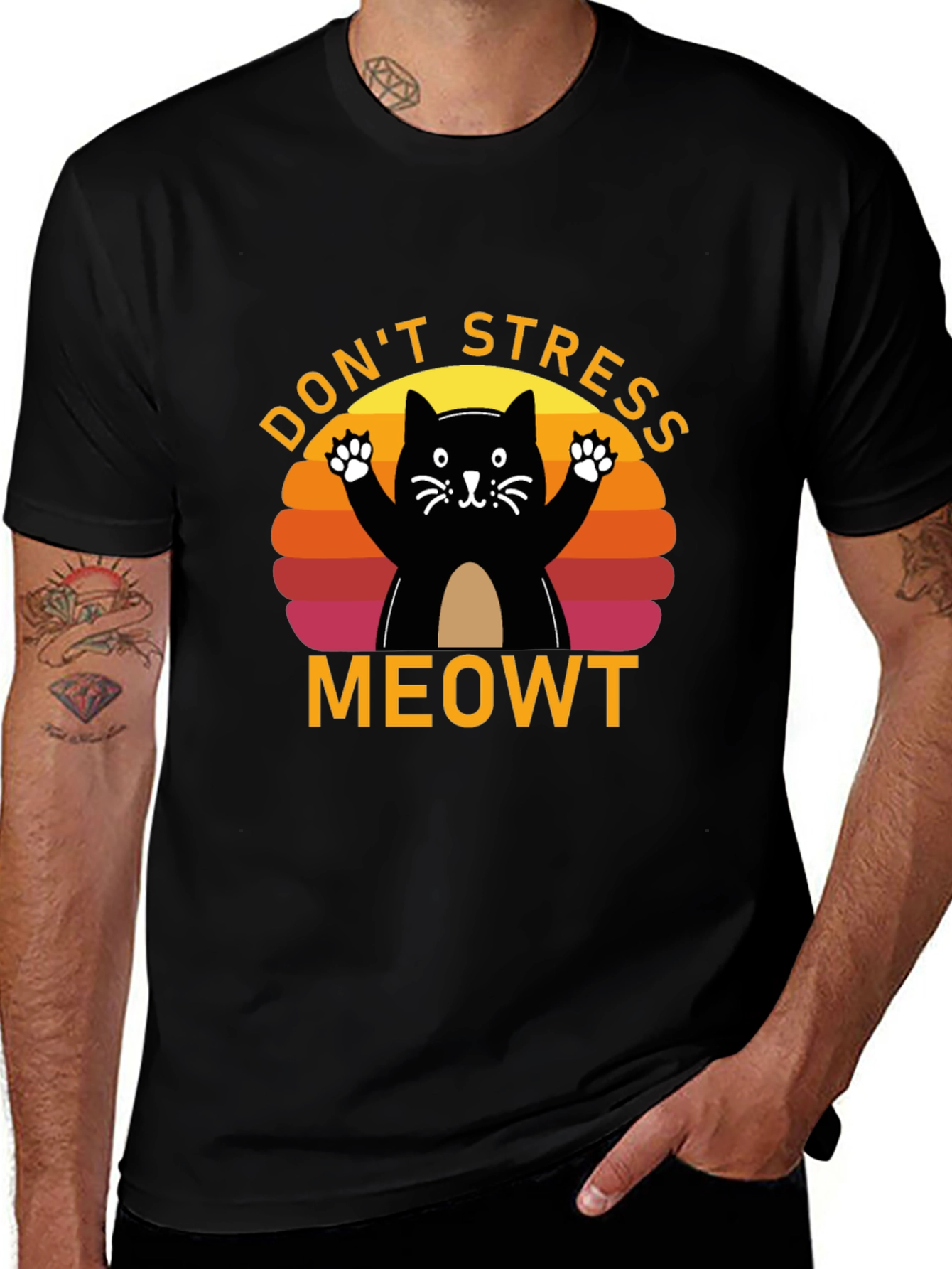 Dont Stress Meowt Cat T-Shirt