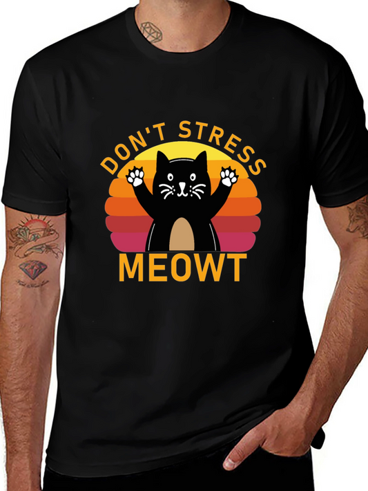 Dont Stress Meowt Cat T-Shirt