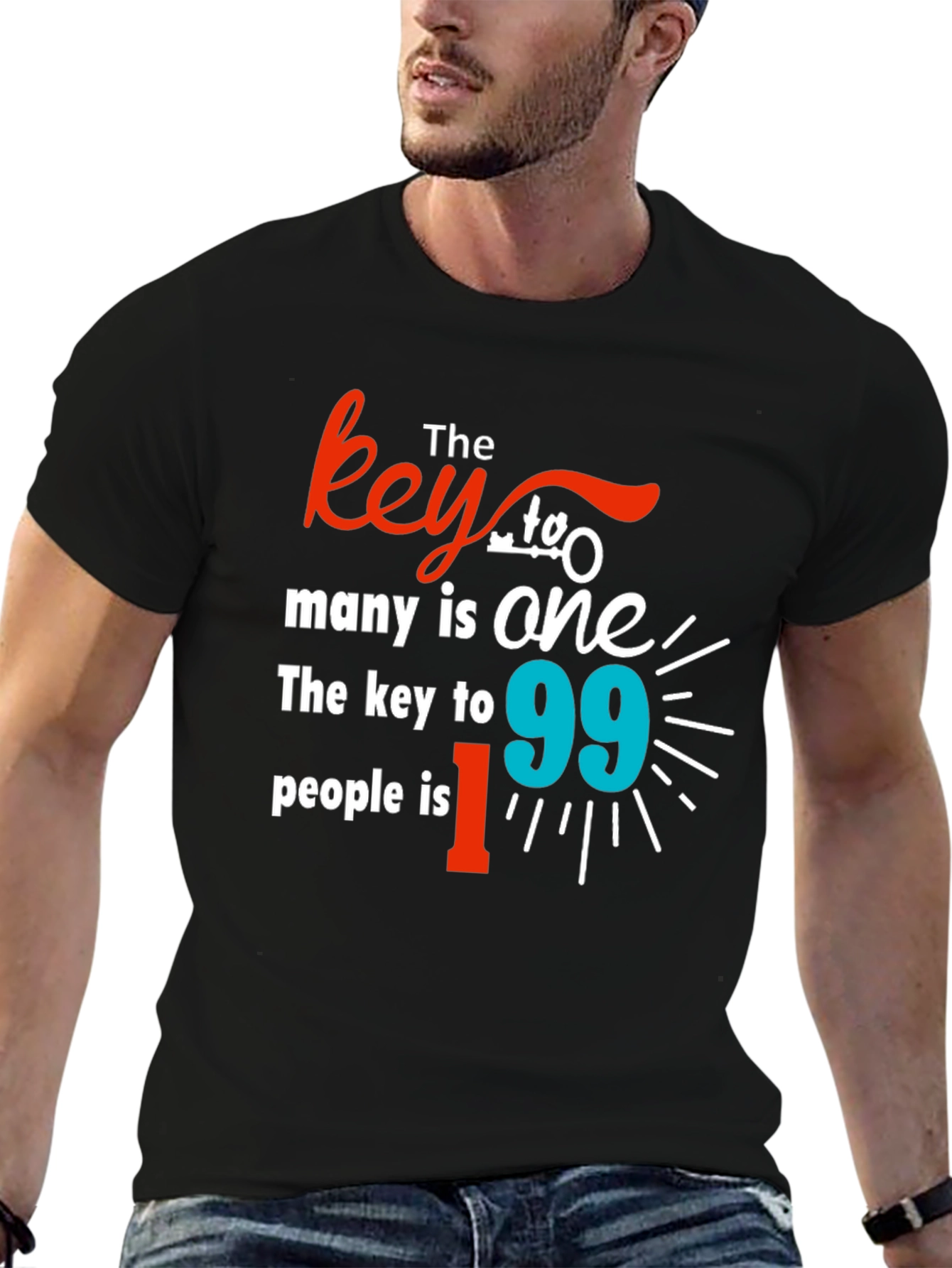 Key To Many Is One Graphic Tee