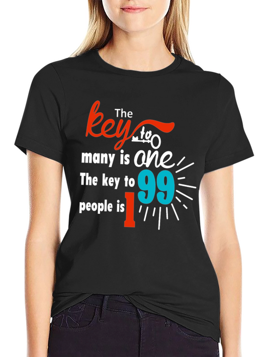 Key To Many Is One Graphic Tee