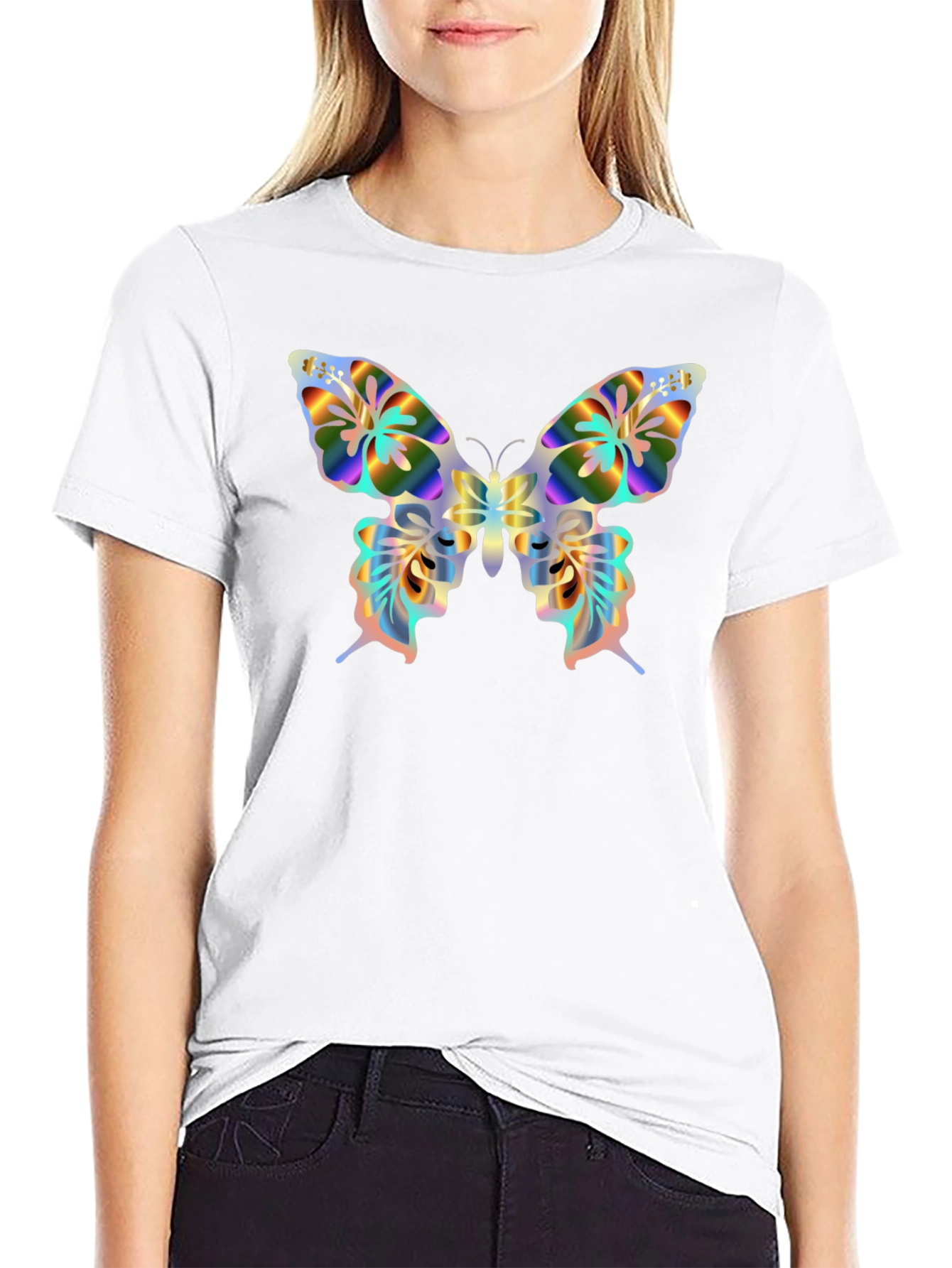 Butterfly Graphic T-Shirt