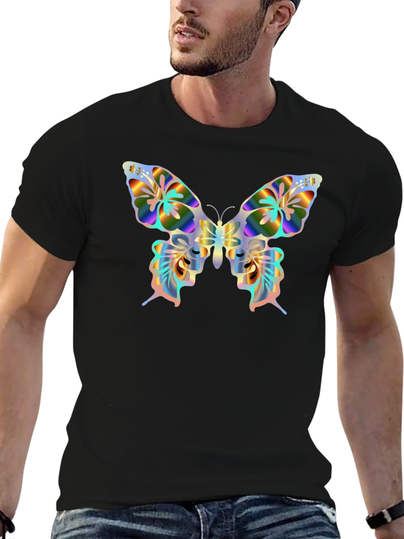 Butterfly Graphic T-Shirt