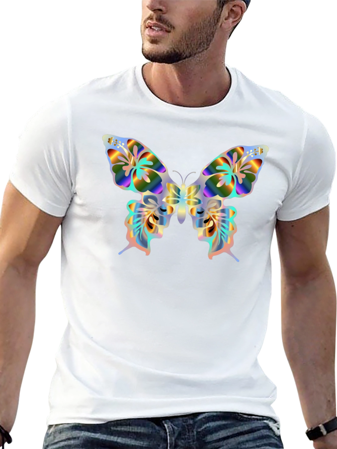 Butterfly Graphic T-Shirt