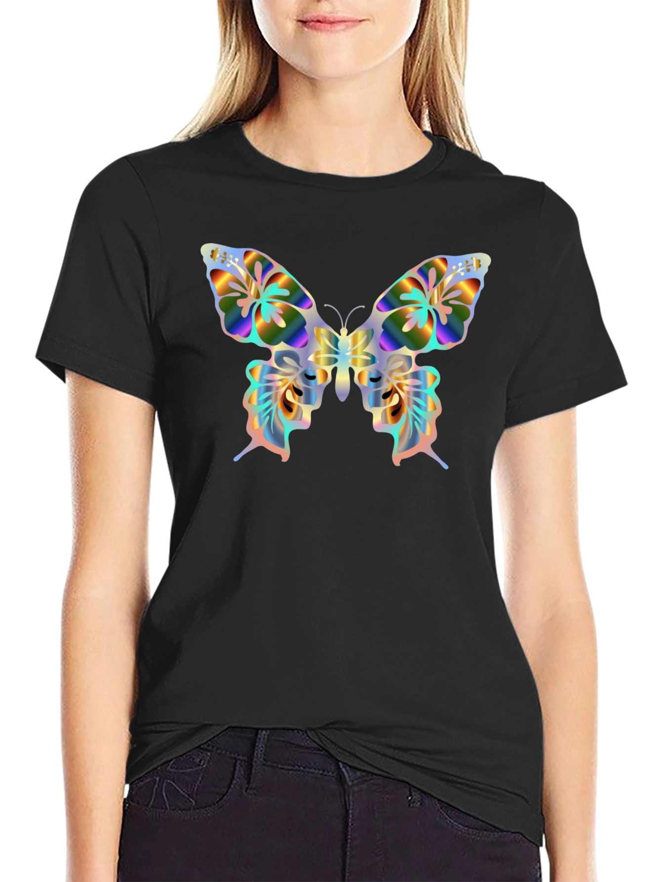 Butterfly Graphic T-Shirt