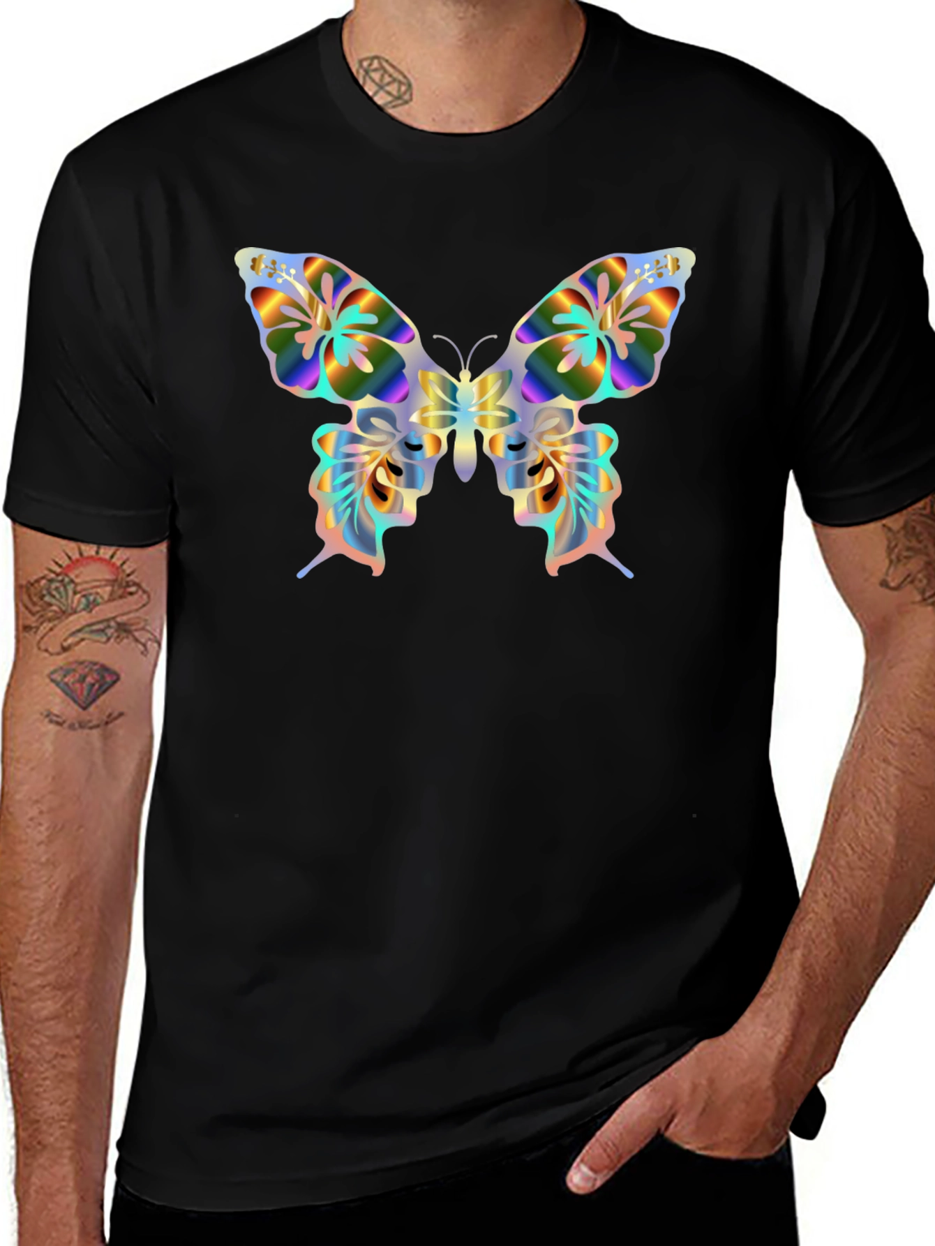 Butterfly Graphic T-Shirt