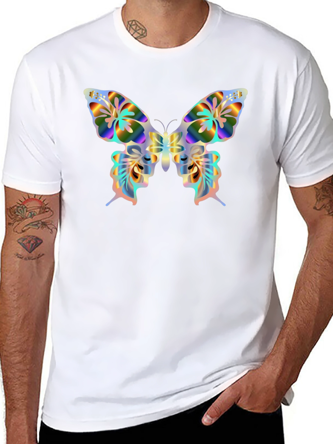 Butterfly Graphic T-Shirt