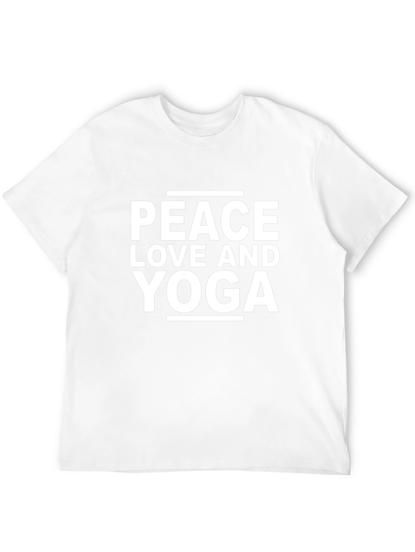 Peace Love Yoga Graphic Tee